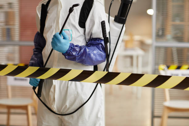 Professional Biohazard Cleanup technician working in New Castle, PA